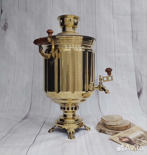 Самовар на дровах 9л. Тульский оригинал