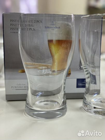 Villeroy boch Purismo Beer стаканы для пива