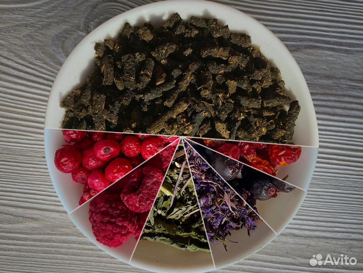 Иван-чай 250 г с цветами,мятой,шиповником,ягодами