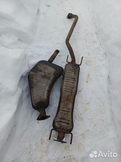 Резонатор и глушитель Opel Vectra B