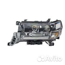 Фара левая Land Cruiser 200 Executive черная