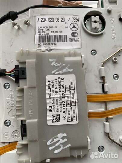 Плафон салона Мерседес w 212