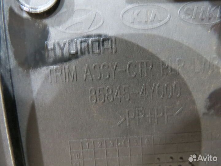 Обшивка стойки средняя правая Kia Rio 3