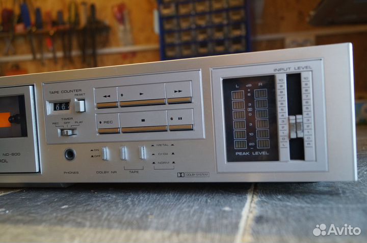 Кассетная дека Nikko ND600 (Япония)