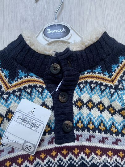 Детские вещи на мальчика утепленные 86 92 размера