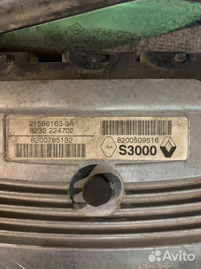 Эбу renault megane 2