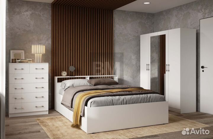 Спальный гарнитур Премьер белый