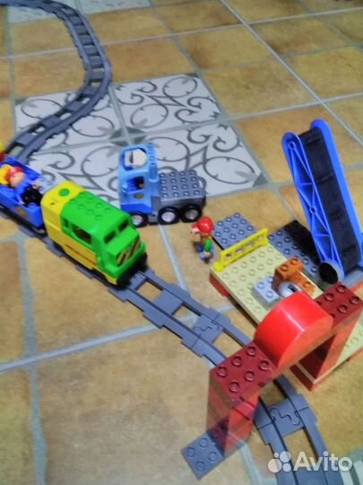 Лего дупло железная дорога 5609