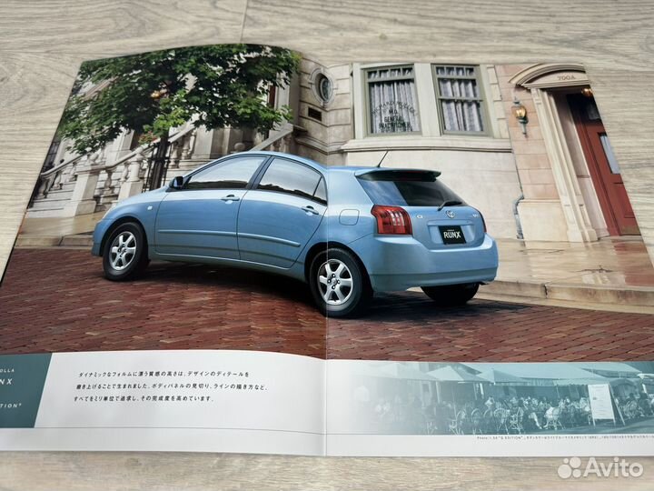 Оригинальный Каталог Toyota Corolla Runx