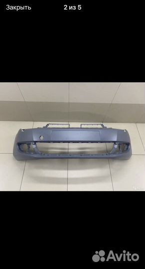 Бампер golf 6 передний