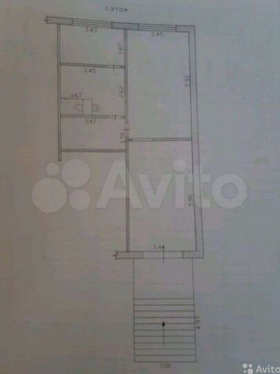 Торговая площадь, 60 м²