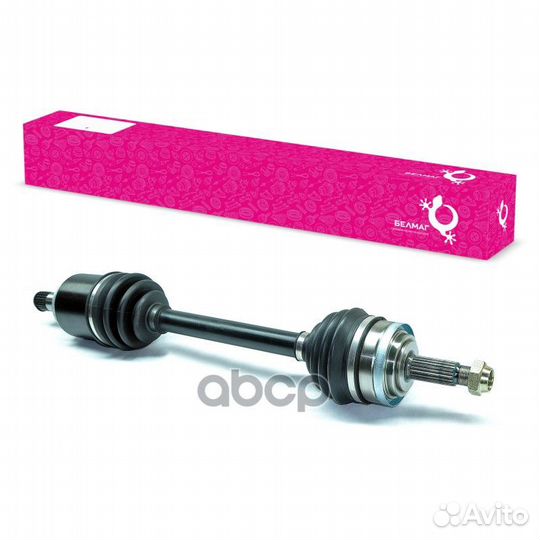 Привод шрус /2110/ лев. в сб. BM.3984 belmag