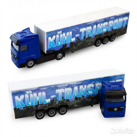 Игрушка модель грузовик коллекционная