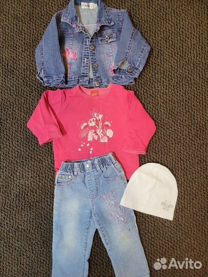 Вещи для девочки пакетом 2-3 года