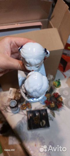 Керамические фигурки, подсвечники, свечки