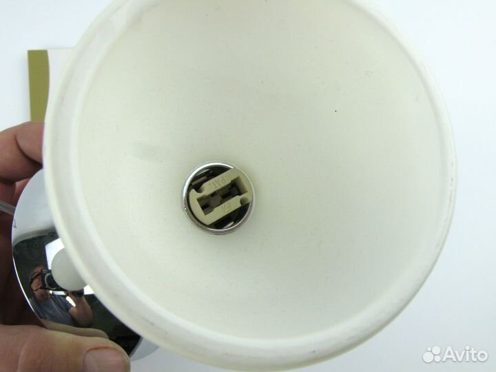 Спот LuceCrea стекло/хром