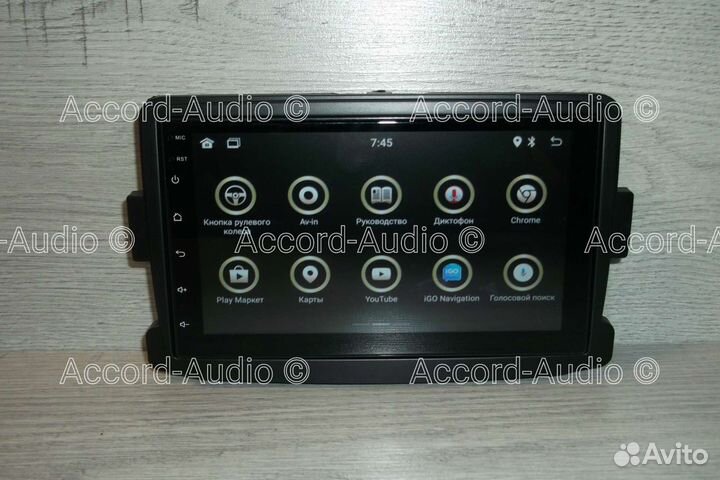 Магнитола Рено Логан 2 Андроид с навигацией