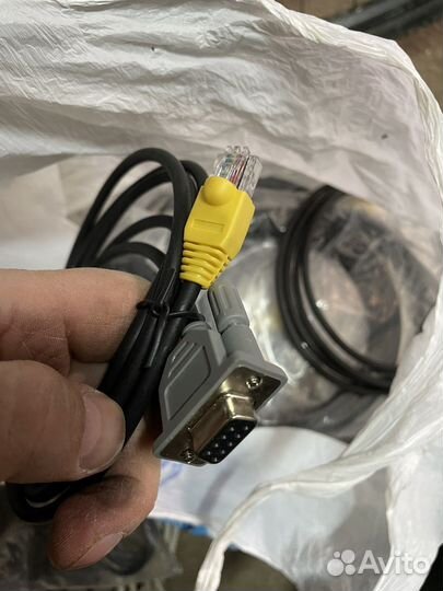 Консольный кабель DB9-RJ45