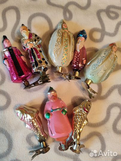 Елочные игрушки СССР сказки