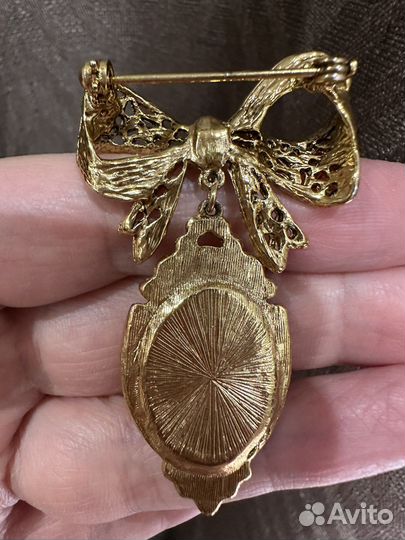 Винтажная брошь США