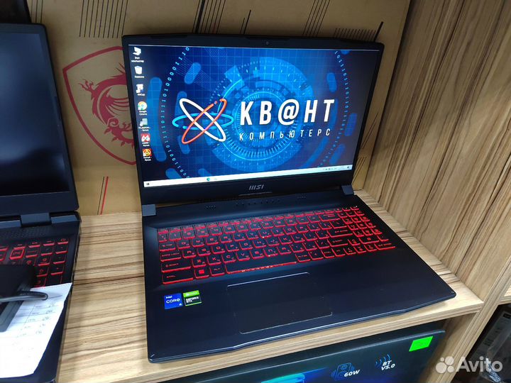 Мощный игровой ноутбук MSI Gaming на гарантии
