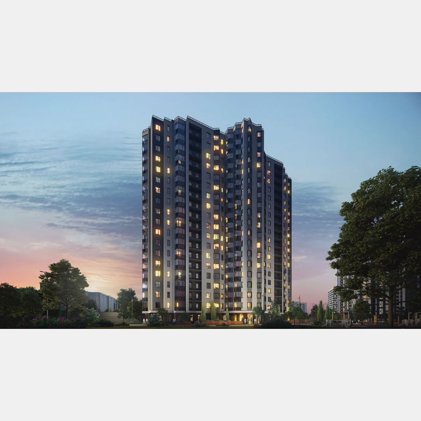 2-к. квартира, 50,8 м², 19/19 эт.