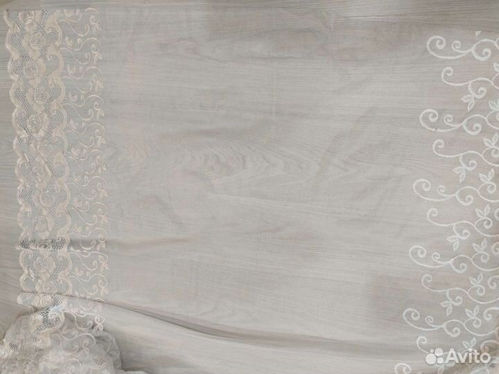 Тюль новый (6 метров шириной)