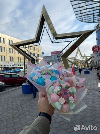 Шоколадный букет на день рождения, свадьбу, юбилей