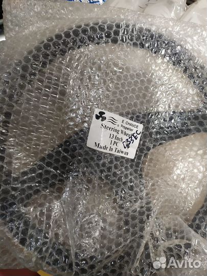 Рулевое колесо черное E.Chance 13inch D33EC 330мм