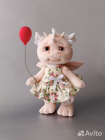 Текстильная игрушка Дракончик