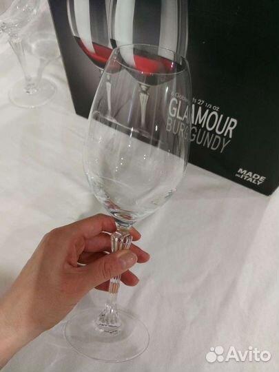 Набор из 6 бокалов флюте. RCR. Италия