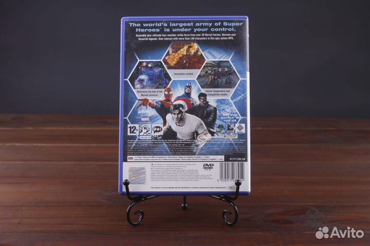 PS2 Marvel Ultimate Alliance Лицензия