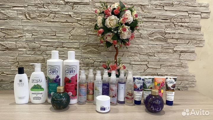 Шампуни.спрей для тела,пена Avon