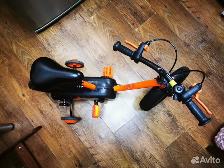 Велосипед btwin, 14рад, декатлон