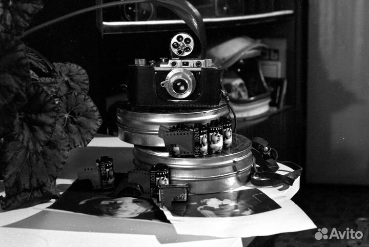 Фотопленка ч/б Свема кн-2 проявка, печать