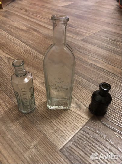Старинные бутылки 19 века (Ижевское товарищество)