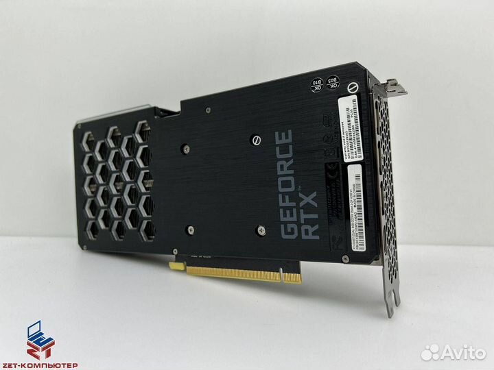 Видеокарта 8.0 Гб Palit GeForce RTX 3060 TI dual