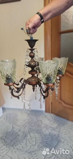 Бронза люстра СССР