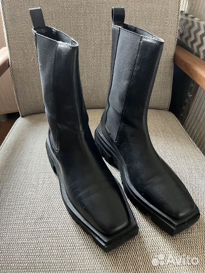 Ботинки натуральная кожа 40 размер