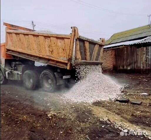 Щебень гранитный