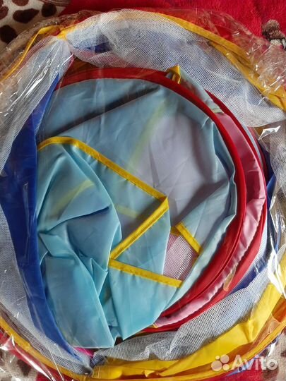 Детская палатка с тунелем