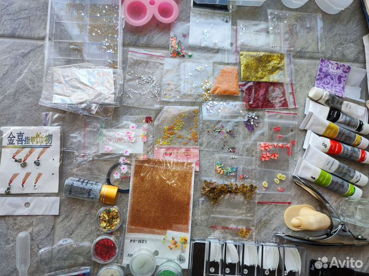 Набор для наращивания ногтей и маникюра