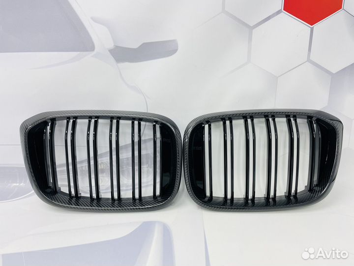 Решетка радиатора BMW G01 М Дорест сухой карбон
