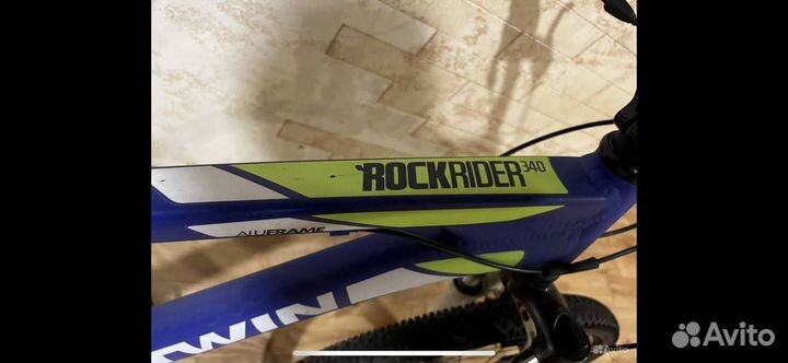 Велосипед горный btwin rockrider 340