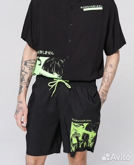 Шорты летние мужские Бордшорты для купания 48р