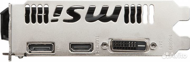 AMD Radeon RX 550 MSI PCI-E 4096Mb (RX 550 aero IT