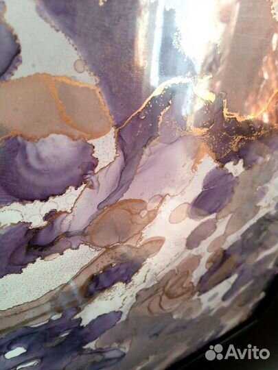 Картины алкогольными чернилами