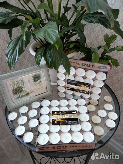 Свечи чайные 100 шт