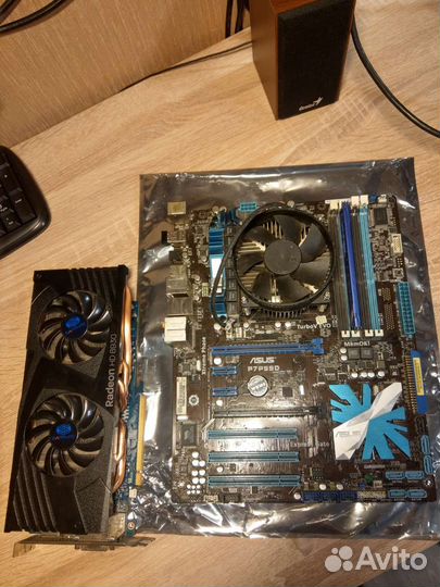 Материнская плата с процессором i7