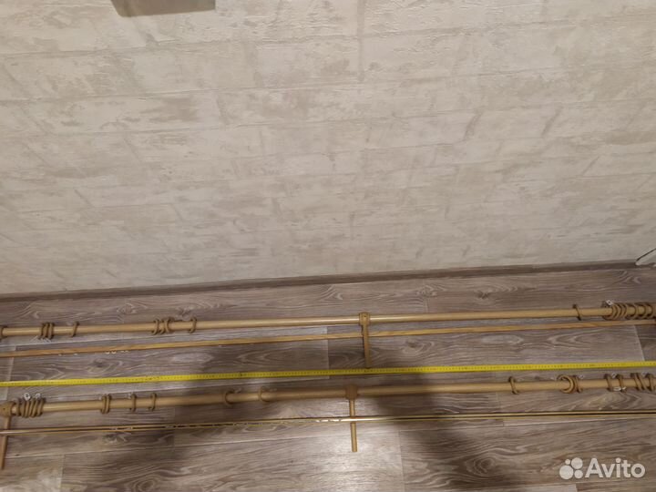 Карниз для штор двухрядный